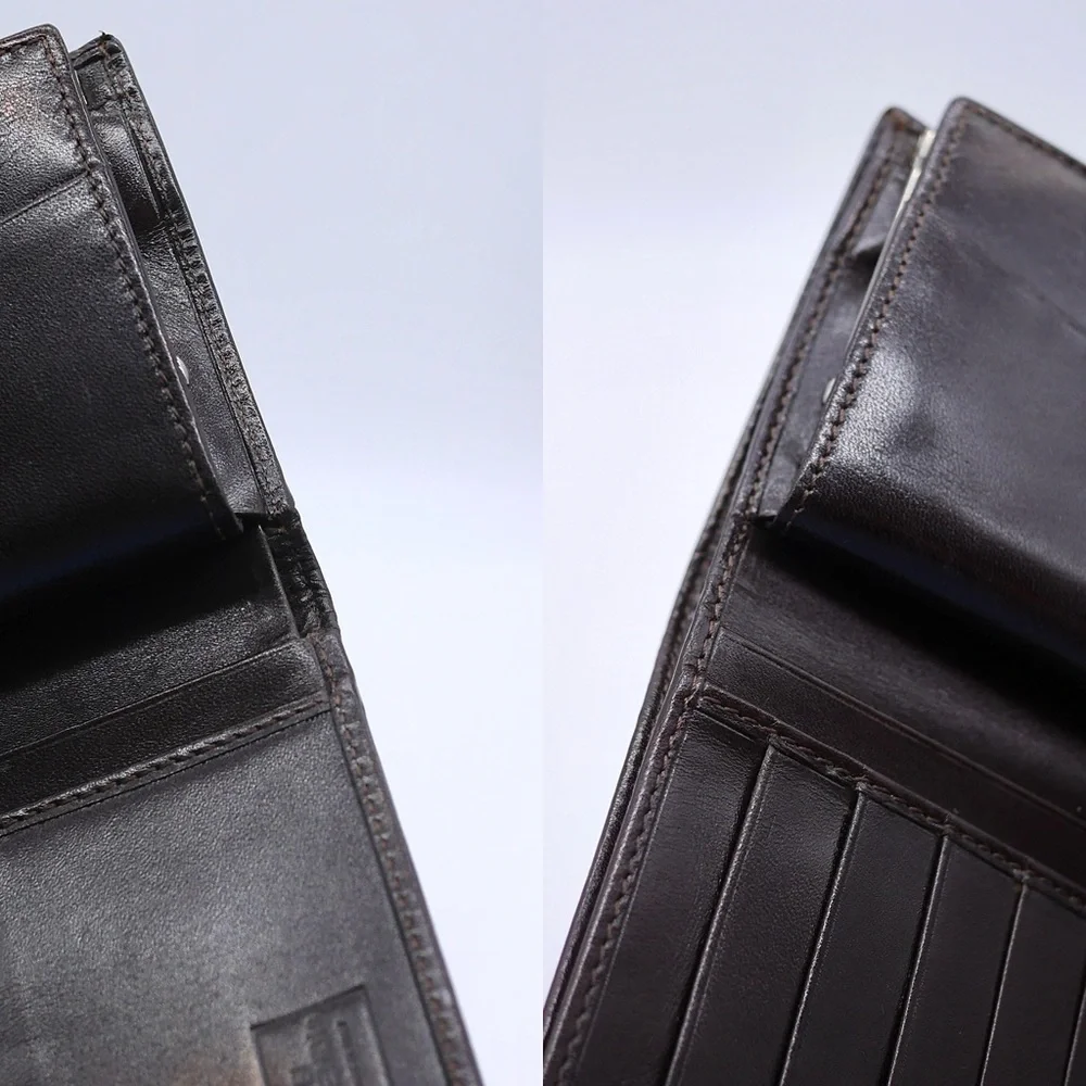🍓FENDI Zucca Compact Wallet